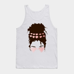 Girl face eyes Tank Top